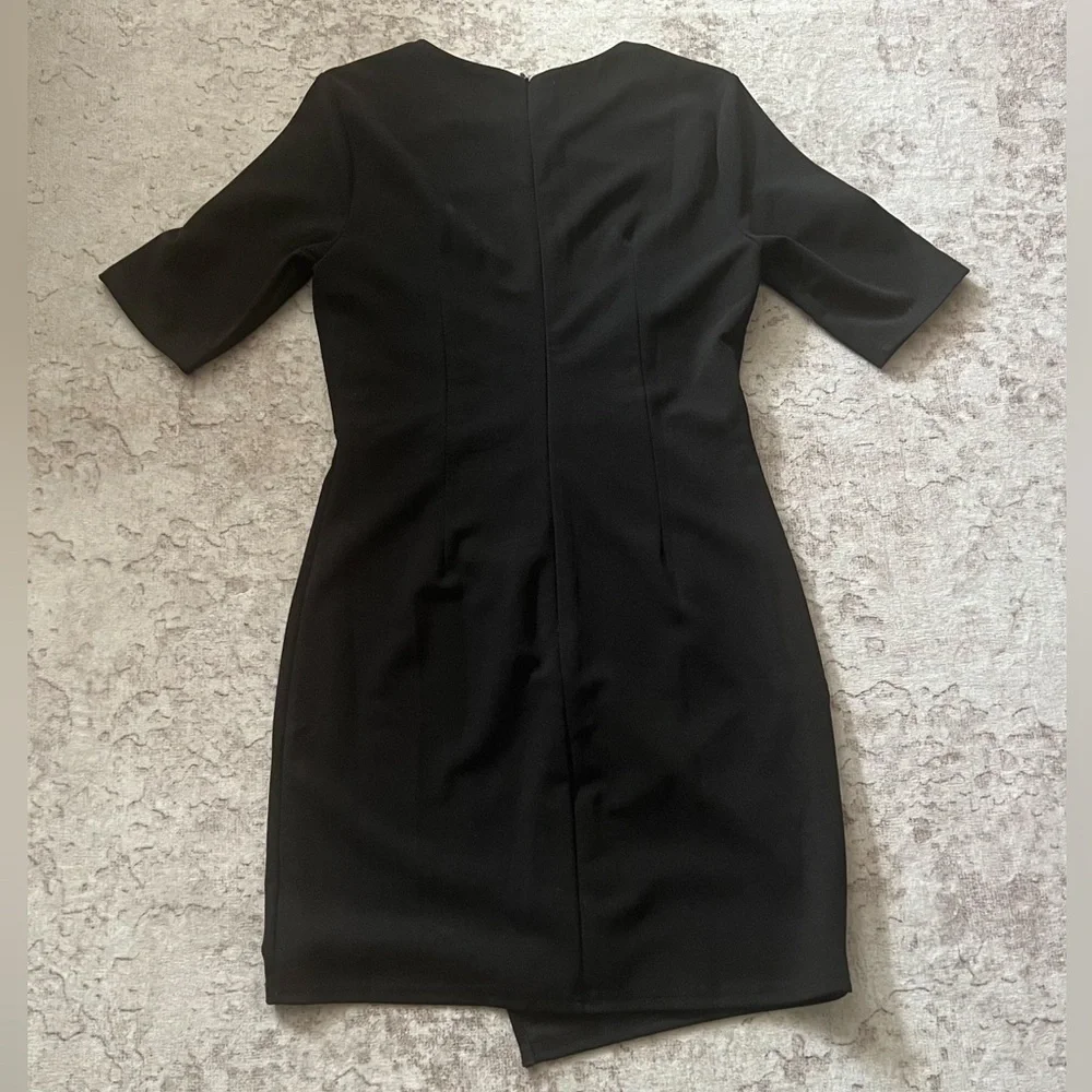 Lulus Westwood Black Half Sleeve Sheath Dress - Picture 3 of 4
